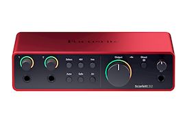 FOCUSRITE - SCARLETT 2I2 G4 USB AUDIO INTERFACE